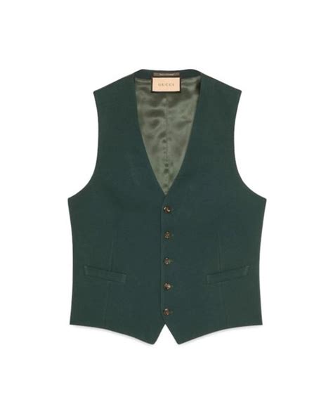 gucci groen vest|Gucci vests for men.